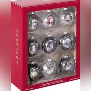 Hallmark Keepsake Christmas Ornaments 2023 Disney Tim Burton's Nightmare Before